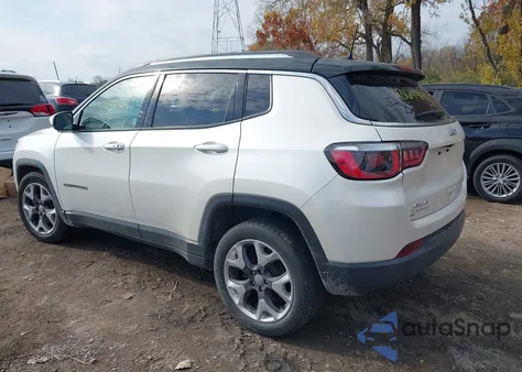 2019 Jeep Compass Limited 4X4 from USA, damaged, VIN 3C4NJDCB9KT696984